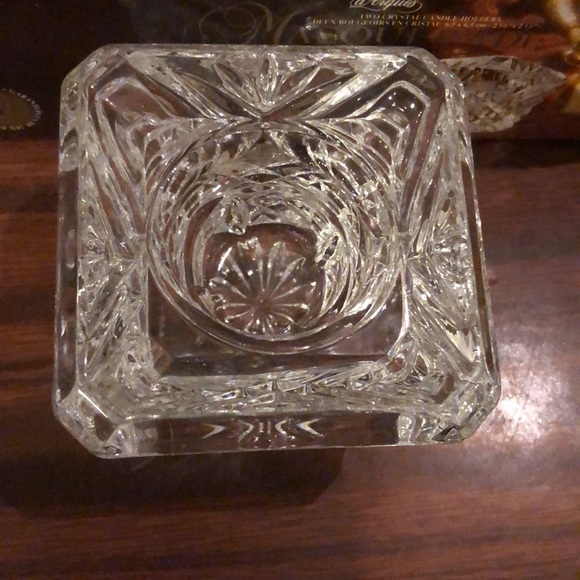 Crystal Candlesticks by Cristal d’Arques Masquerade - Picture 4 of 7